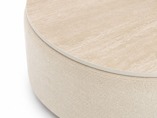 Cubix Ceramic Round Ottoman