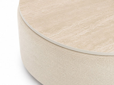 Cubix Ceramic Round Ottoman