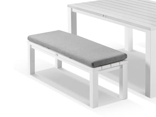 Adele Outdoor Bench Cushion in Slate / 120x42cm 1