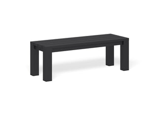 Adele Outdoor Bench in Charcoal / 120x42cm