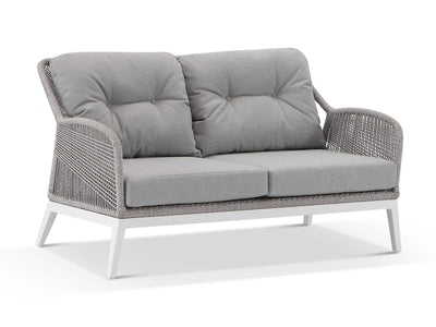 Serang Outdoor Lounge in White / Gobi / Grey Ridge