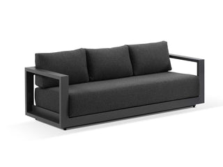 Milos Sofa Set | Outdoor Lounge Setting in Charcoal / Graphite / 5 Seater / Without Coffee Table_2
