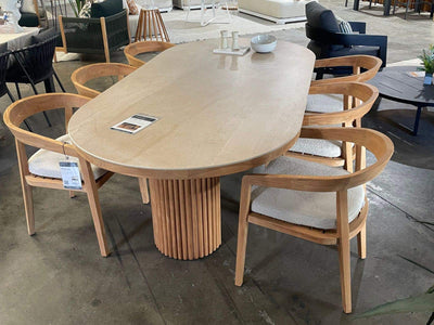 MELB CLEARANCE- Malia Table with Arlo Chairs 7pc Outdoor Dining Setting_1