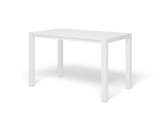 Adele Outdoor Bar Table in White / 165x95cm