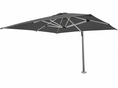 Siena 3m Square Outdoor Cantilever Umbrella in Canvas Coal