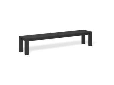 Adele Outdoor Bench in Charcoal / 210x42cm