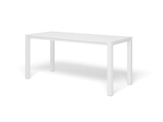 Adele Outdoor Bar Table in White / 220x95cm