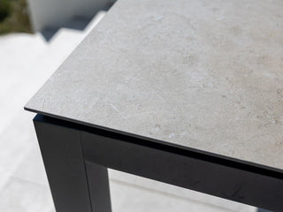 Danli Outdoor Dining Table in Charcoal / Palladium / 280x100cm 4.