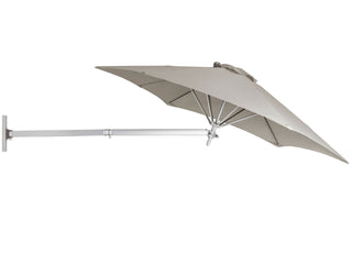 Paraflex 3m Hexagonal Outdoor Wall Mount Umbrella in Natural 5.