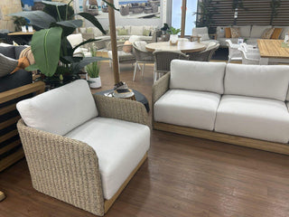 SUNSHINE COAST FLOORSTOCK SALE - Bodrum 3pc Wicker Outdoor Lounge Setting_2