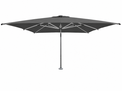 Siena 3m Square Outdoor Cantilever Umbrella in Canvas Coal 1