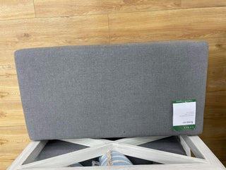 SUNSHINE COAST FLOOR STOCK SALE - Cubix 45 x 90 Sunbrella Ottoman - Cast Slate_3