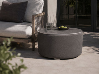 Cubix Ceramic Round Ottoman
