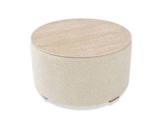 Cubix Ceramic Round Ottoman