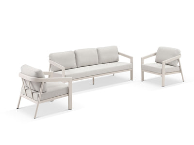 Covina Sofa Set | Outdoor Lounge Setting in 5 Seater / Without Coffee Table