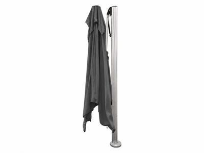 Siena 3m Square Outdoor Cantilever Umbrella in Canvas Coal 2