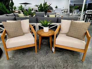 GOLD COAST FLOORSTOCK SALE - Kona 2pc Teak Lounge Setting_1