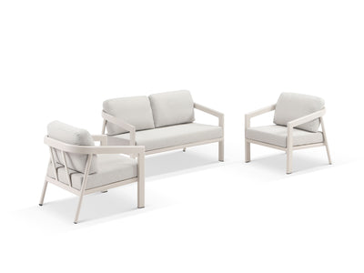 Covina Sofa Set | Outdoor Lounge Setting in 4 Seater / Without Coffee Table