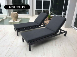 Aspen Outdoor Sunlounge Set in Charcoal / Sooty_8