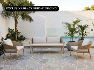 Croft Sofa Set | Outdoor Lounge Setting in Without Coffee Table 8