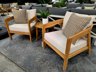 GOLD COAST FLOORSTOCK SALE - Kona 2pc Teak Lounge Setting_5