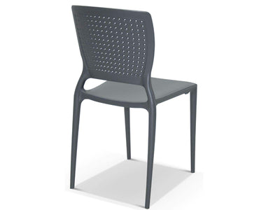 Safira Armless Outdoor Dining Chair 2.