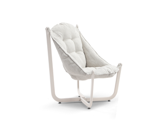 Moon Outdoor Hanging Chair in Dune 1