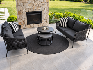 Safara 3pc Outdoor Lounge Setting
