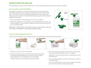 e-NRG Bioethanol Fuel in Vanilla -40 Litres