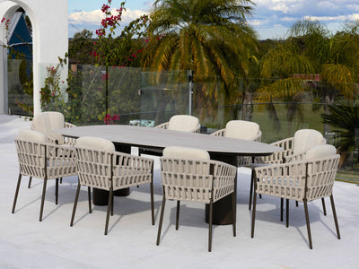 Matino Table & Matino Chairs | Outdoor Dining Setting