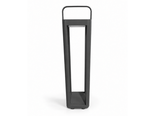 Solar Outdoor Lantern in Charcoal / 70cm 2