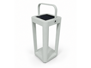 Solar Outdoor Lantern in Dune / 41cm