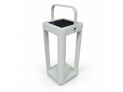 Solar Outdoor Lantern in Dune / 41cm