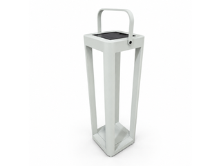 Solar Outdoor Lantern in Dune / 55cm