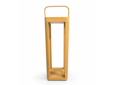 Solar Outdoor Lantern in Timber Look / 55cm 2