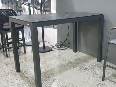 CANBERRA FLOORSTOCK SALE - Danli Outdoor Ceramic Bar Table - 160 x 90cm_2