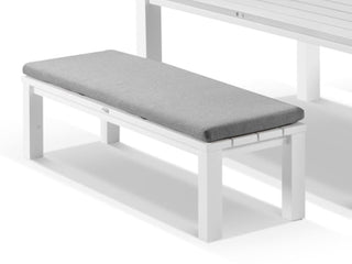 Adele Outdoor Bench Cushion in Slate / 210x42cm 1