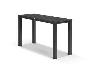 Adele Outdoor Bar Table in Charcoal / 180x63cm