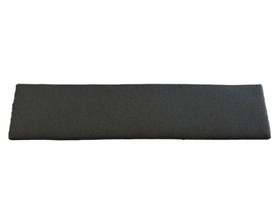 Adele Outdoor Bench Cushion in Coal / 195x42cm