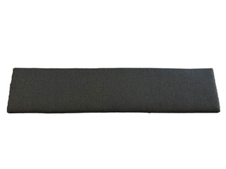 Adele Outdoor Bench Cushion in Coal / 210x42cm