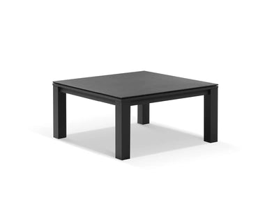 Adele Ceramic Outdoor Coffee Table in Charcoal / Dark Grey / 95x95cm