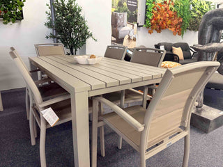 FLOORSTOCK SALE - Adele Table with Verde Chairs