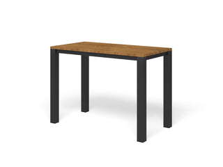 Adele Teak Outdoor Bar Table in Charcoal / 140x74cm