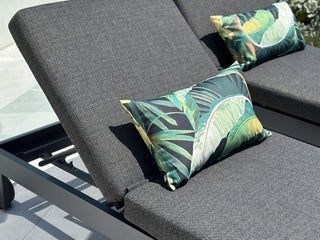 Anjuna Outdoor Sunlounge in Charcoal / Graphite 7.