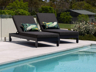 Anjuna Outdoor Sunlounge in Charcoal / Graphite 8.