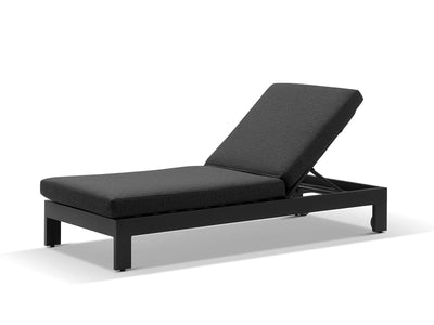 Anjuna Outdoor Sunlounge in Charcoal / Graphite