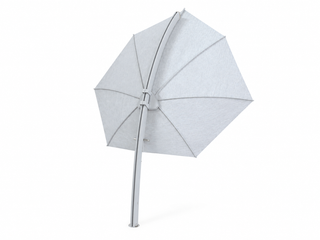 Icarus UX Leaf Shaped Outdoor Umbrella in Architecture / Spigot Only
