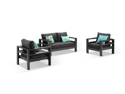 Aspen Sofa Set in Charcoal / Sooty / 4 Seater / Without Coffee Table_1