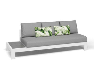 Aspen Ceramic Platform | Outdoor Lounge Setting in White / Light Grey / Grey Chine / 6 Seater 2LH-3RH-CNR / Aspen Coffee Table Set_5