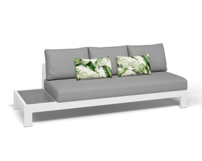 Aspen Ceramic Platform | Outdoor Lounge Setting in White / Light Grey / Grey Chine / 6 Seater 2LH-3RH-CNR / Aspen Coffee Table Set_5